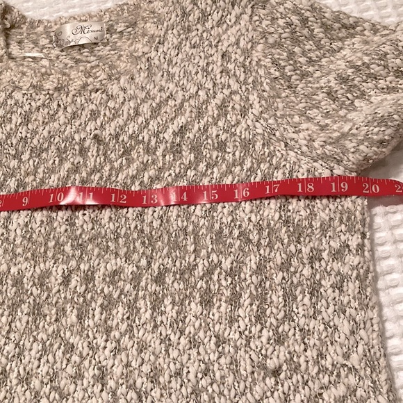 Mirumi Women’s Marled Knit Lace Hem Sweater  Size M. NWOT - Picture 7 of 8